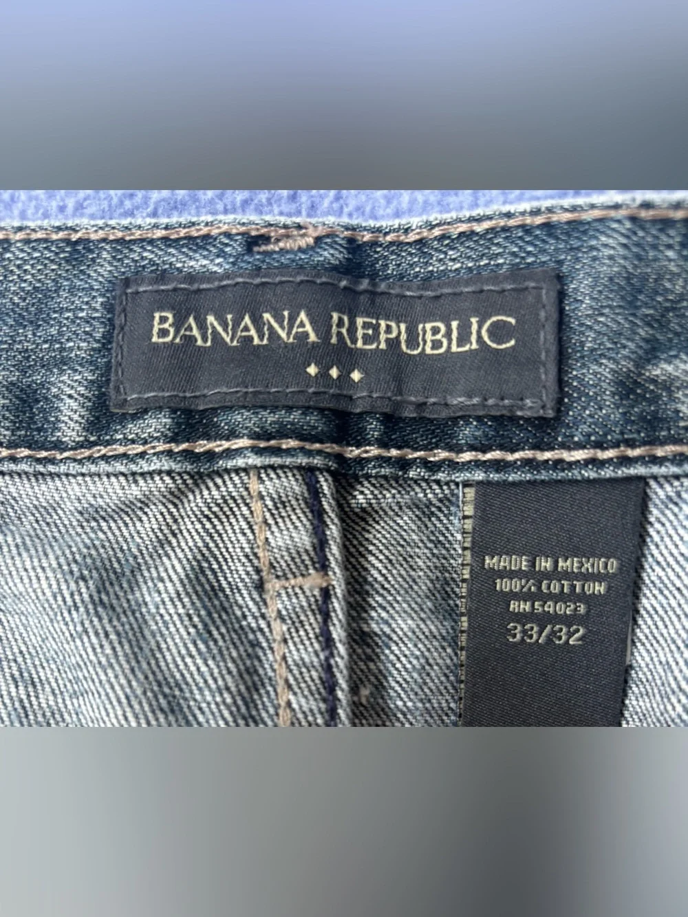 Banana Republic Men’s Classic Straight-Leg Jeans - Size 33/32